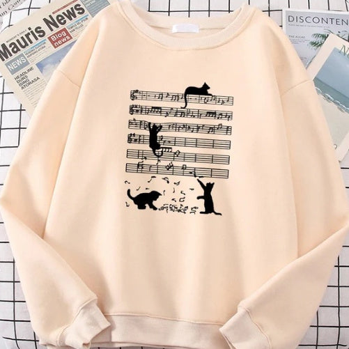 Fleece-lined Crew Neck Sweater Men&