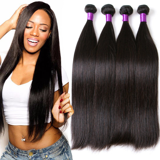 Human hair straight hair Brazilin human straight hair Brazil hot sale natural color Royal1shop