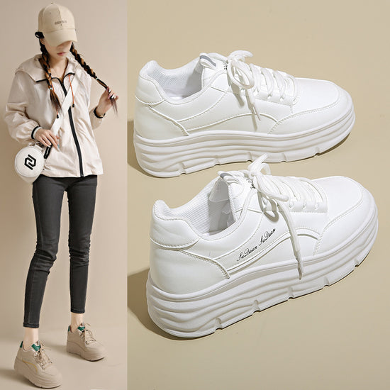 Thick Bottom Height Increasing Insole Casual Shoes