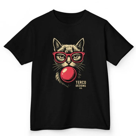 Cat Short-sleeved T-shirt 3D Printed Men