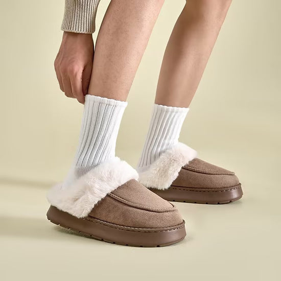 Indoor Home Non-slip Plush Thermal Base Men&